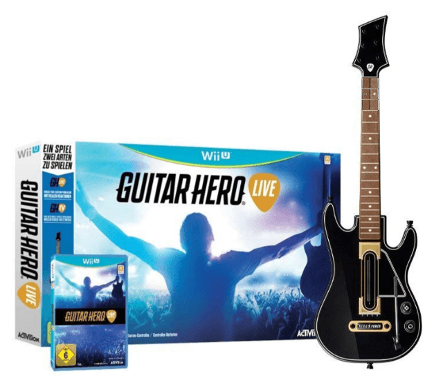 Guitar Hero Live box art for Wii U